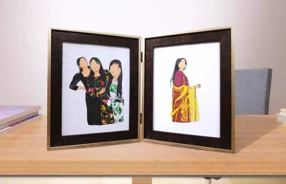 Customized Book Photo Frame